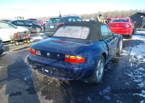 1998 BMW Z3 2.8 из США, поврежденный, VIN 4USCJ3326WLC10874
